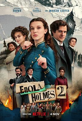福尔摩斯小姐：伦敦厄运 Enola Holmes 2封面图